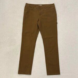 Dickies FLEX Slim Fit Duck Carpenter Pants - Rinsed Brown Duck